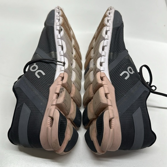 On Cloud Heloin Cloud Tech Lace Up Sneakers Shoes Shoe Pink Gray Women's Size 11 - Picture 7 of 10